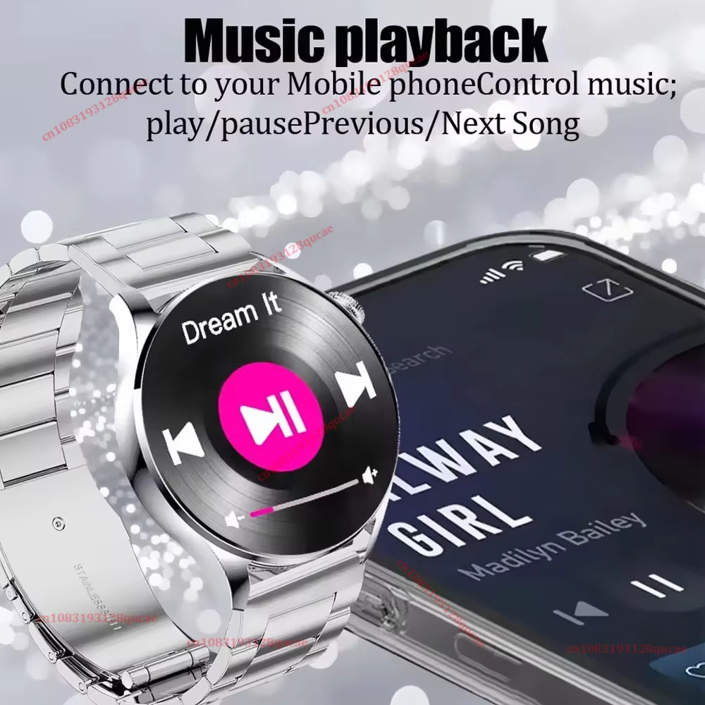 Smartwatch Men Bluetooth Call  - Health Wellness Bracelet ulasan dan harga