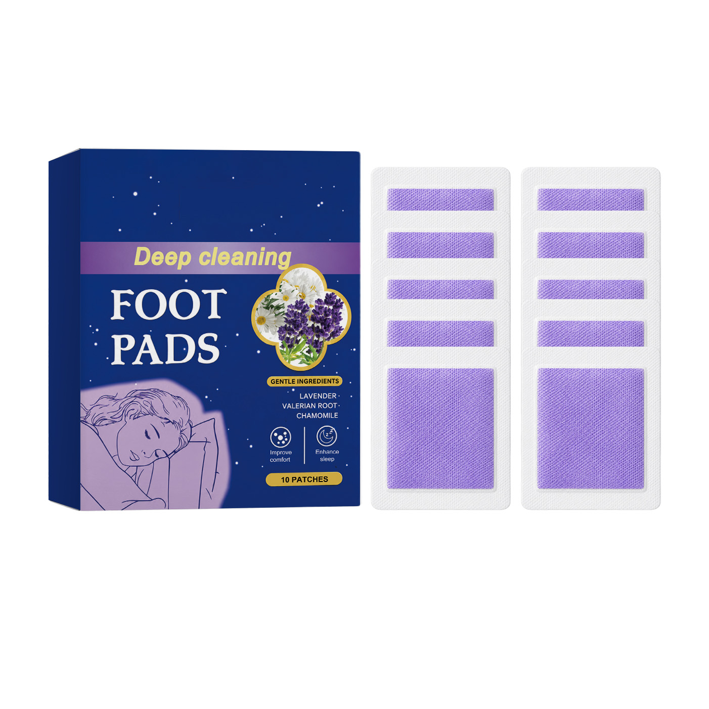 Deep Sleep Foot Patches Improv - Detox Foot Patch ulasan dan harga